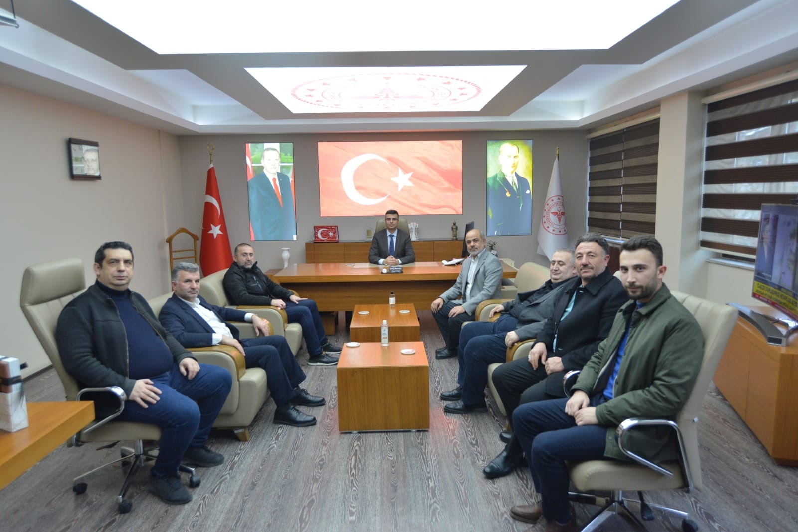 Müdür Korkmaz'a Başkan İşlek'ten Ziyaret