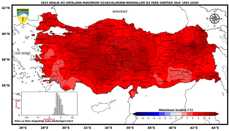 Son 53 Yılın En Sıcak Aralık Ayı Geçen Ay Oldu