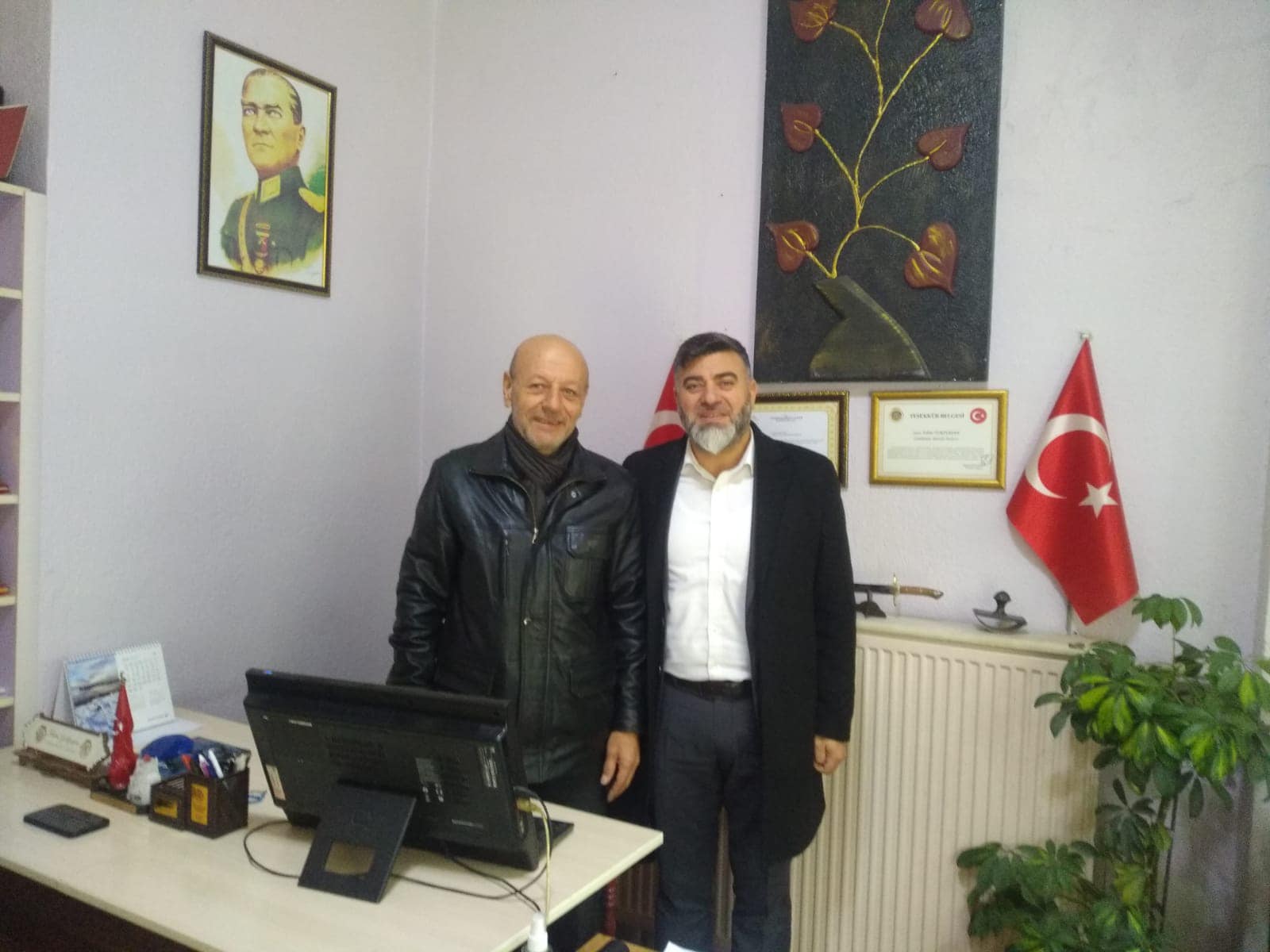 Muhtarlar Derneği Başkanı Uygur Ziyaretlerini Sürdürüyor