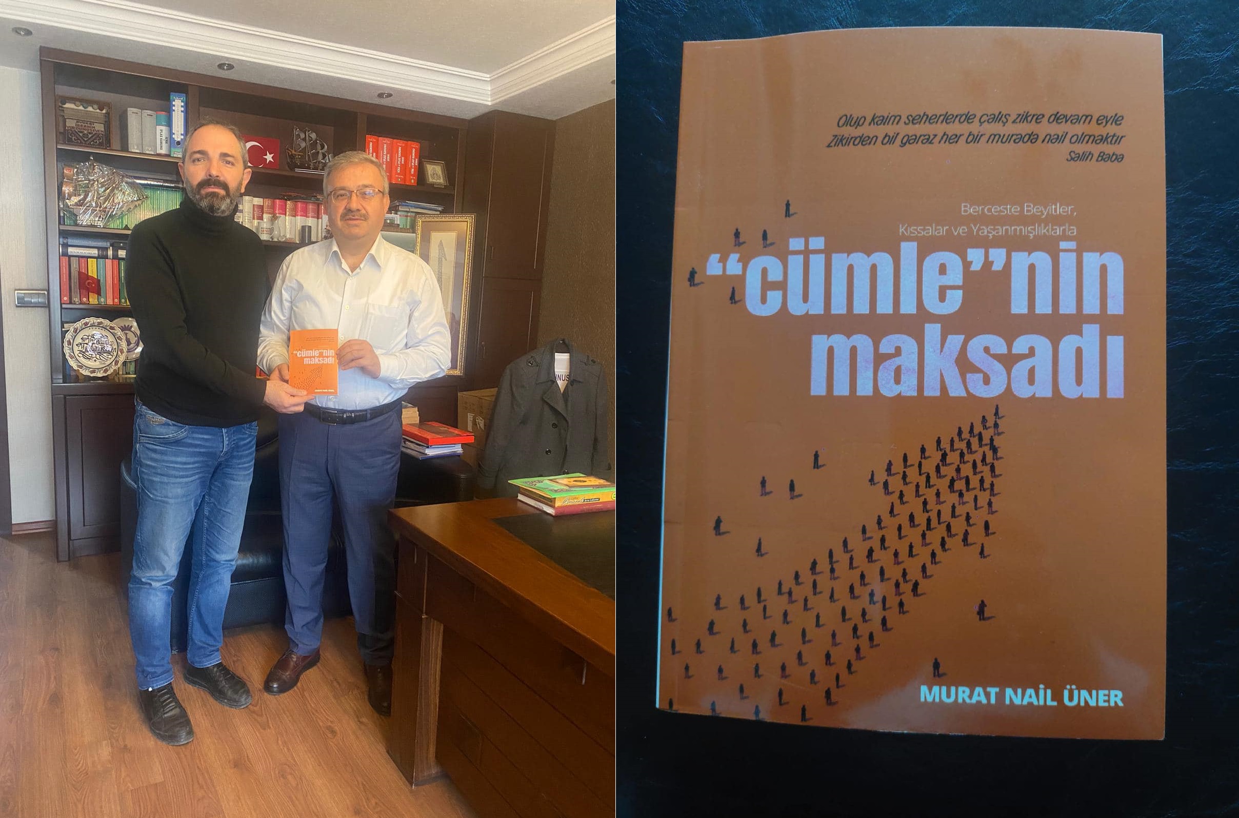 AK Partili Yurdunuseven'e Öğretmen Üner'den Hediye