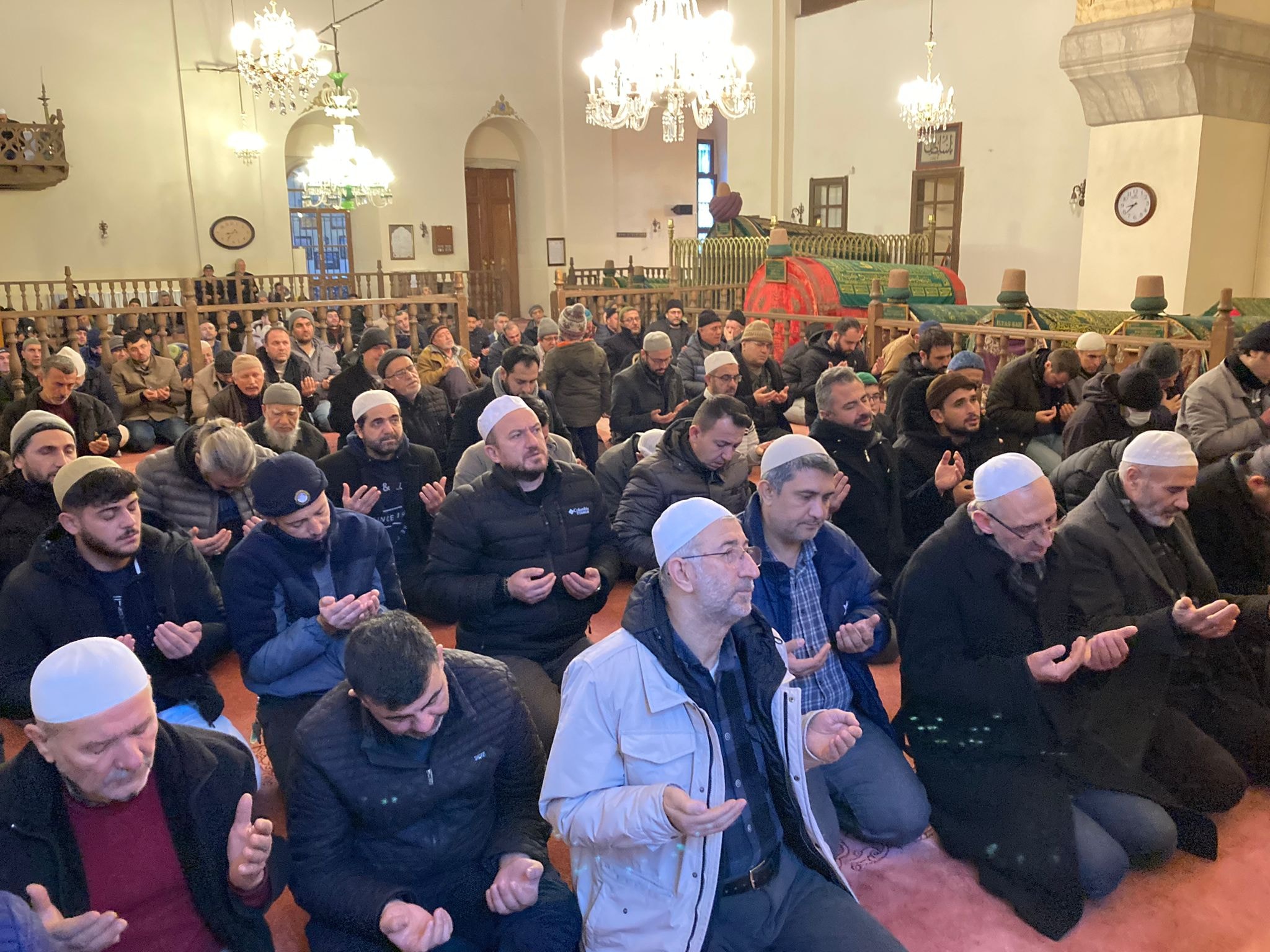 Afyon'da Şehitler Sabah Namazında Dualar İle Anıldı