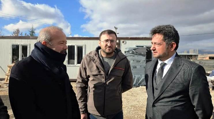 MHP'li Taytak Çalışmaları Yerinde İnceledi