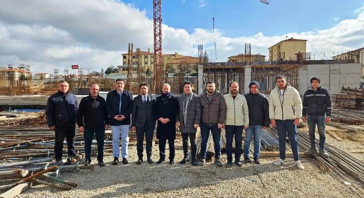 MHP'li Taytak Çalışmaları Yerinde İnceledi