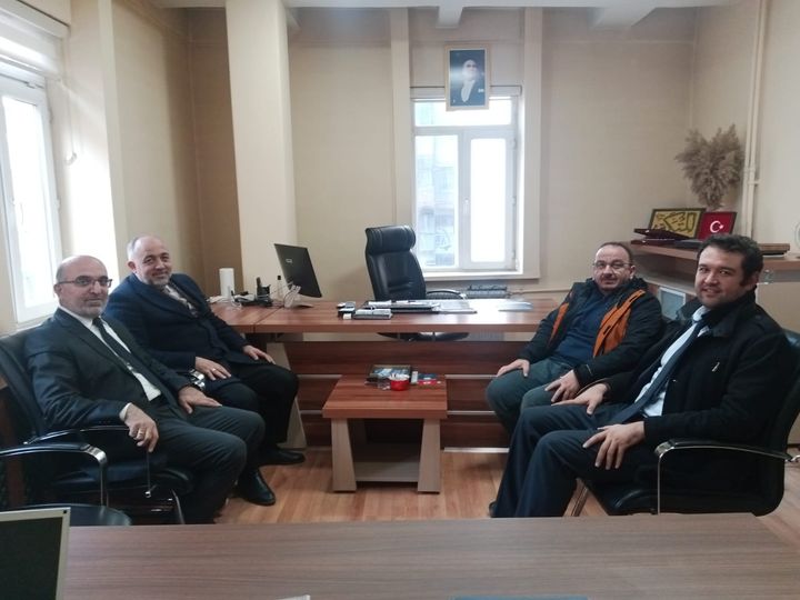 Müftü İmamoğlu Misafirlerini Ağırladı