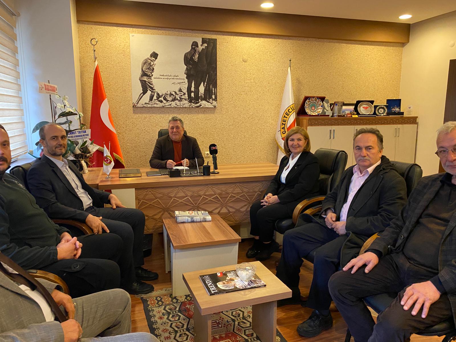 AGC BAŞKANI AKAR’A TEBRİK ZİYARETLERİ SÜRÜYOR