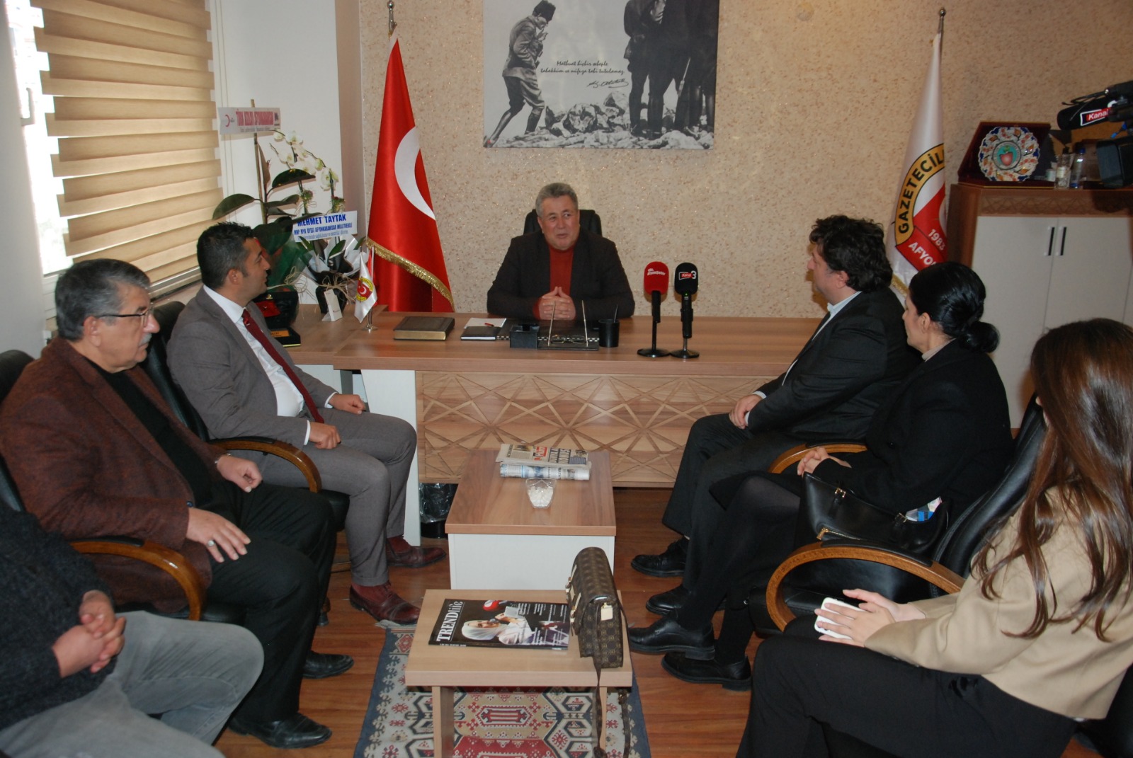 AGC BAŞKANI AKAR’A TEBRİK ZİYARETLERİ SÜRÜYOR