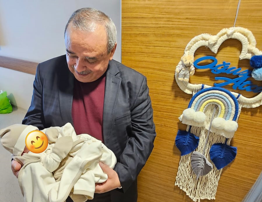 Başkan Şahin 4.kez dede oldu