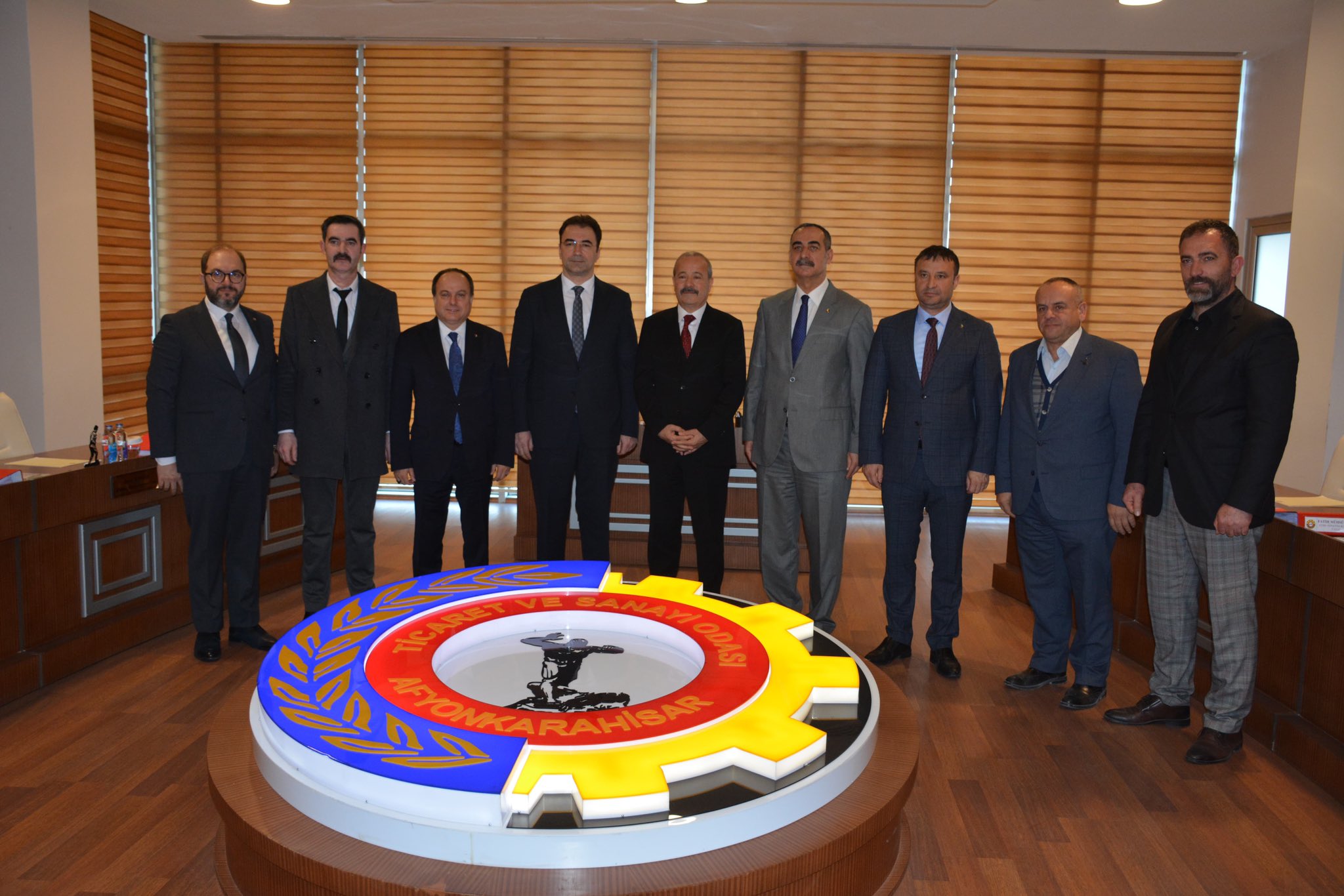 MHP HEYETİ, ATSO’YU ZİYARET ETTİ