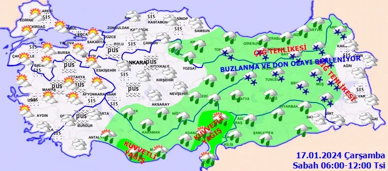 Sağanak Yağışlar Geliyor 6 İl İçin Sarı Kod Uyarısı Yapıldı