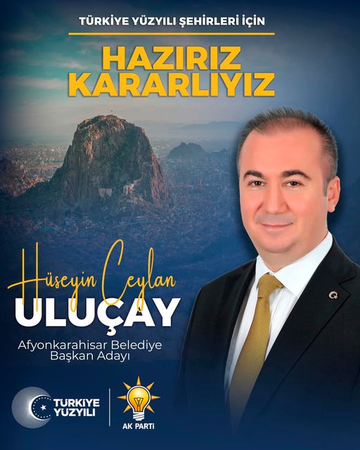 AK PARTİ ADAYI ULUÇAY'DAN İLK PAYLAŞIM GELDİ