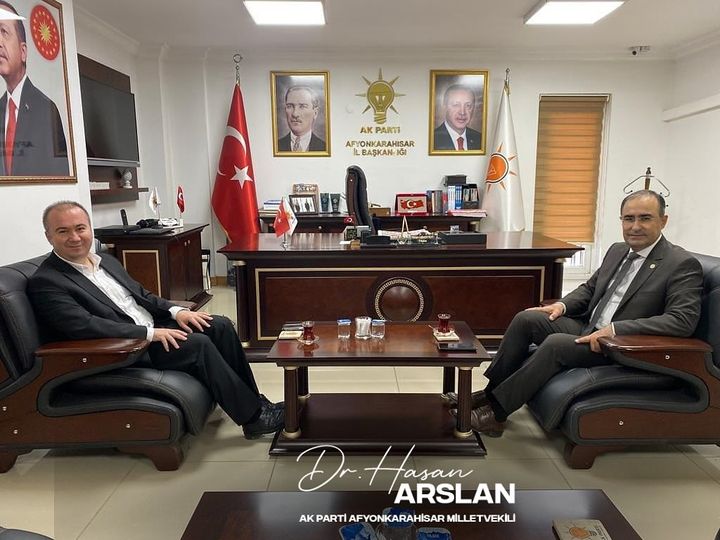 AK Partili Uluçay'a Tebrik AK Partili Arslan'dan Geldi
