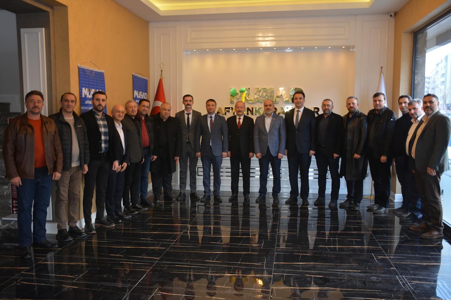Küçükkurt ve MHP Heyeti Müsiad Afyonkarahisar Şubesini Ziyaret Etti