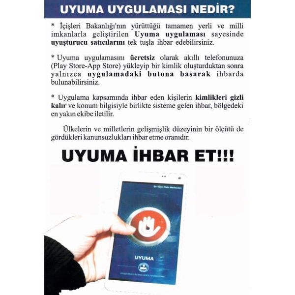 Afyon'da UYUMA Projesiyle Uyuşturucuya Geçit Olmayacak