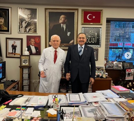 VEYSEL EROĞLUNDAN  HABERAL’A ZİYARET