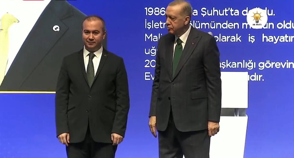 AK Parti Afyonkarahisar Belediye Başkan Adayı  Uluçay Erdoğan ile bir araya geldi