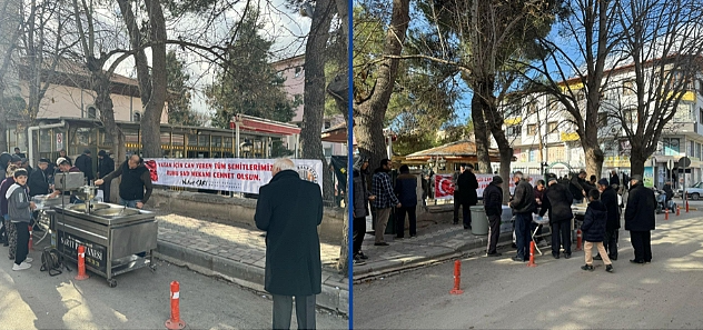 DİNAR BELEDİYESİ'NDEN ANLAMLI DAVRANIŞ: ŞEHİTLERİMİZ İÇİN LOKMA İKRAMI