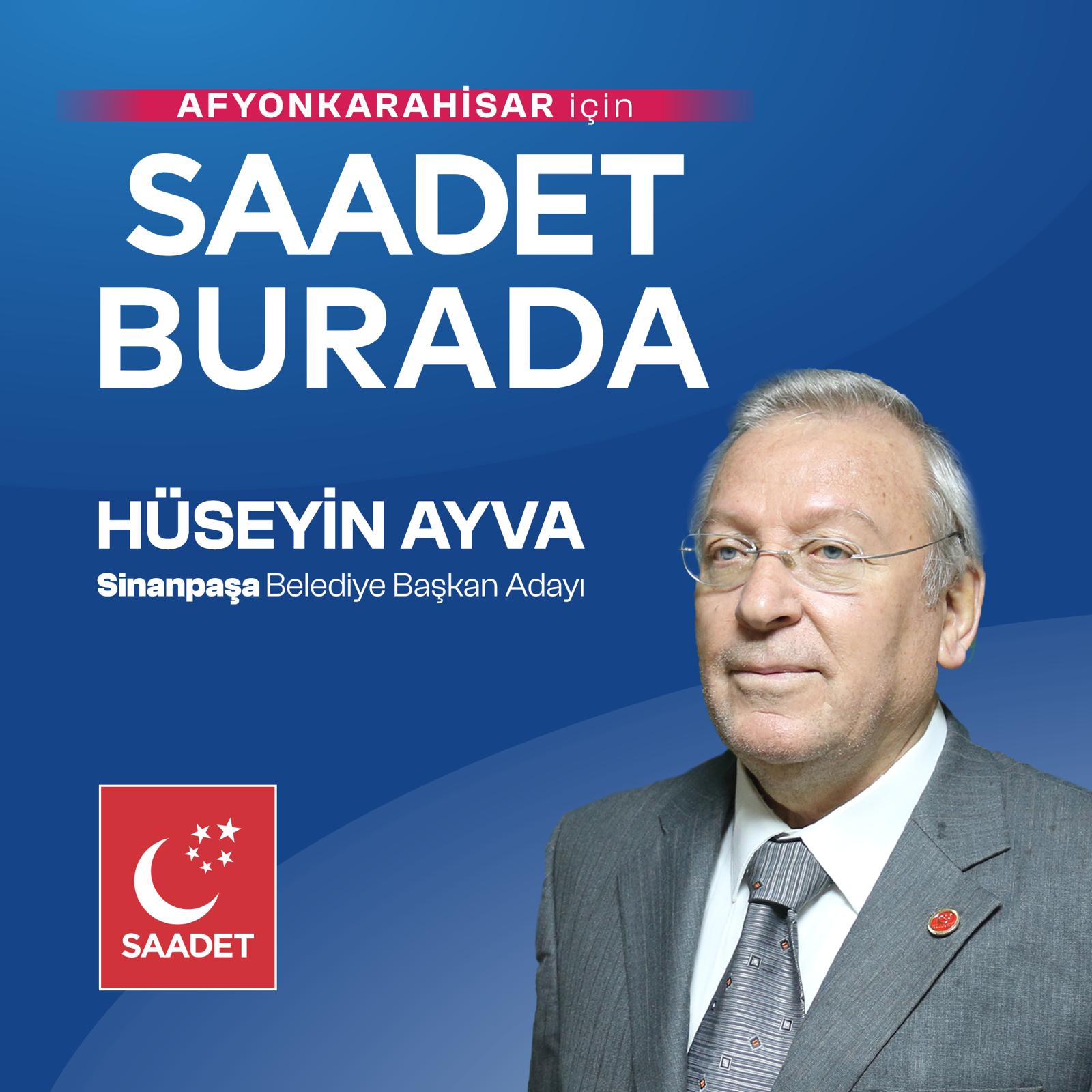 SAADET PARTİSİ SİNANPAŞA ADAYINI AÇIKLADI!