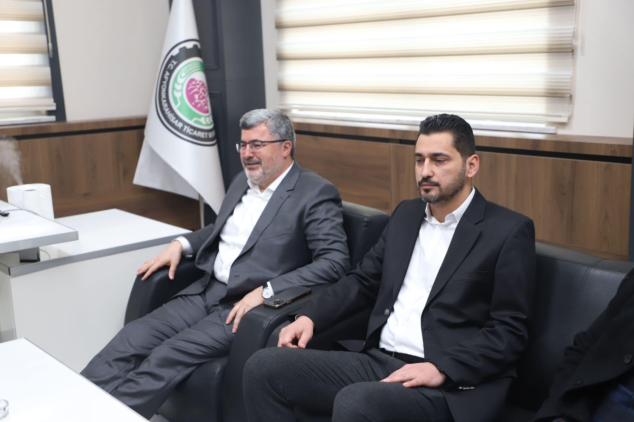AK Partili Özkaya İle Başkan Müshürler Bir Araya Geldi