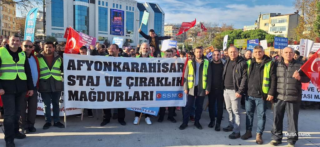 STAJ VE ÇIRAKLIK SİGORTASI MAĞDURLARI MİTİNG YAPACAK