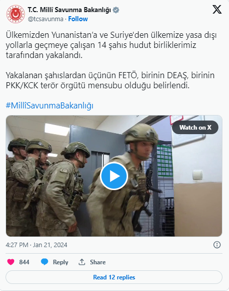 5'i Terör Örgütü Mensubu 14 Kişi Yakalandı