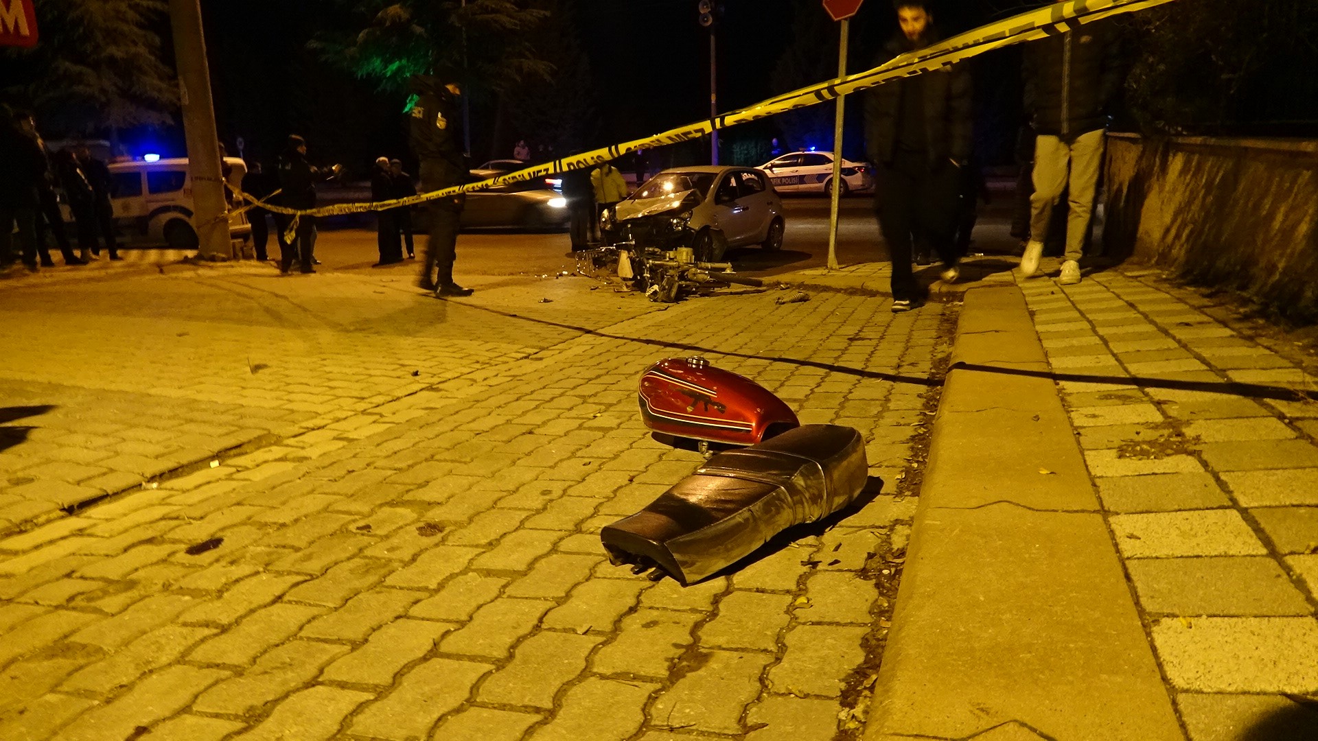KORKUTAN TRAFİK KAZASI: