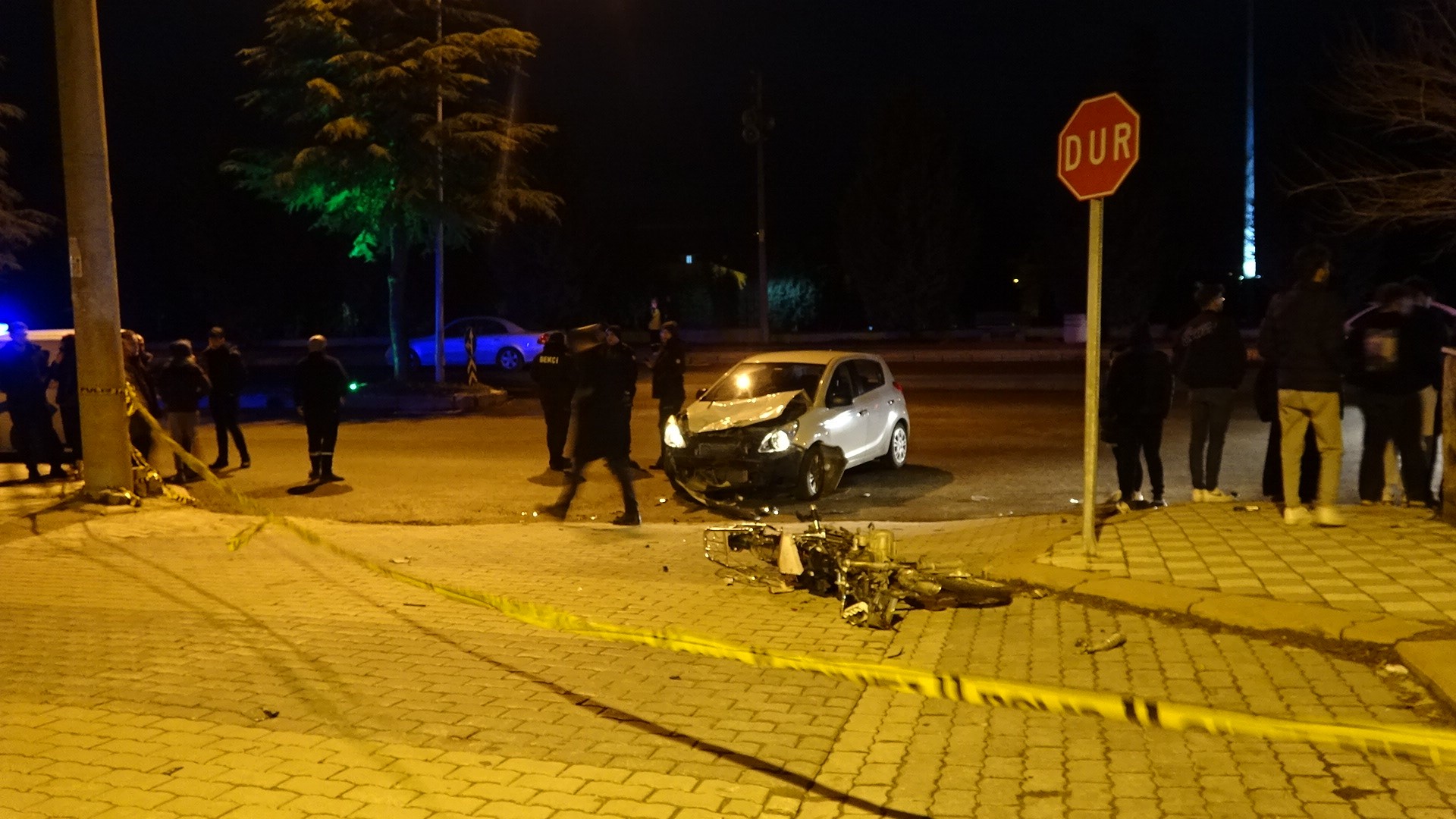 KORKUTAN TRAFİK KAZASI: