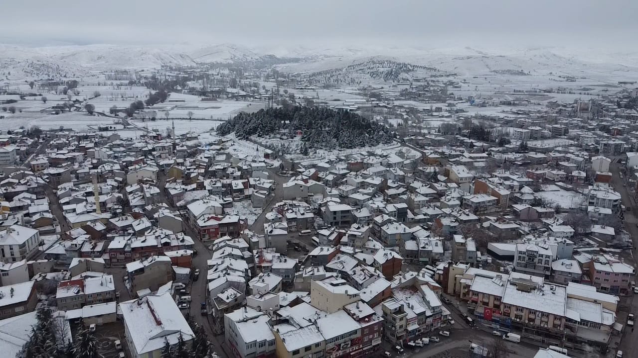 Kar Yağışı Sonrası Afyonkarahisar