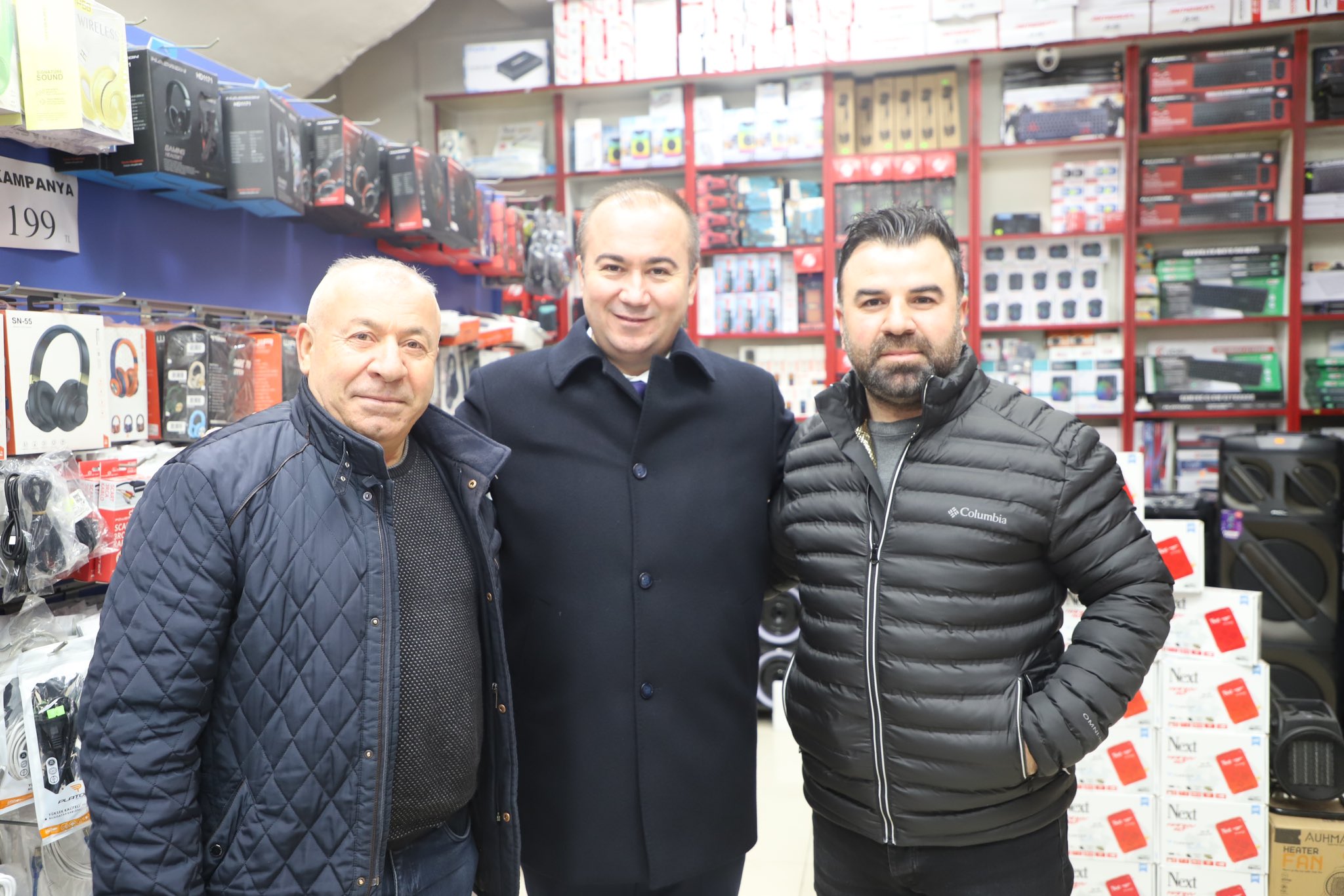 AK Partili Uluçay Esnaf Ziyareti Gerçekleştirdi