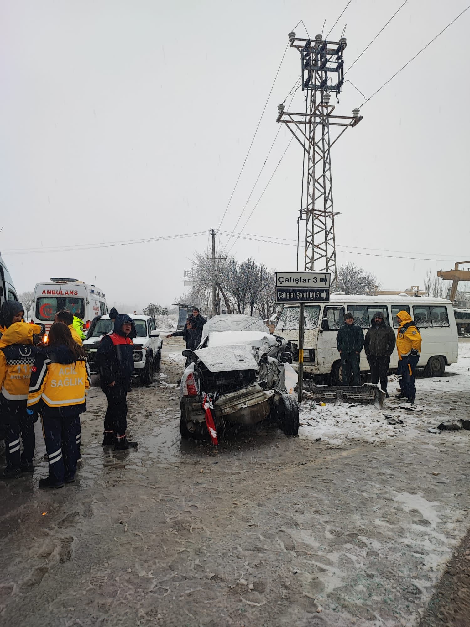 Afyon’da Trafik Kazası: 5 Yaralı