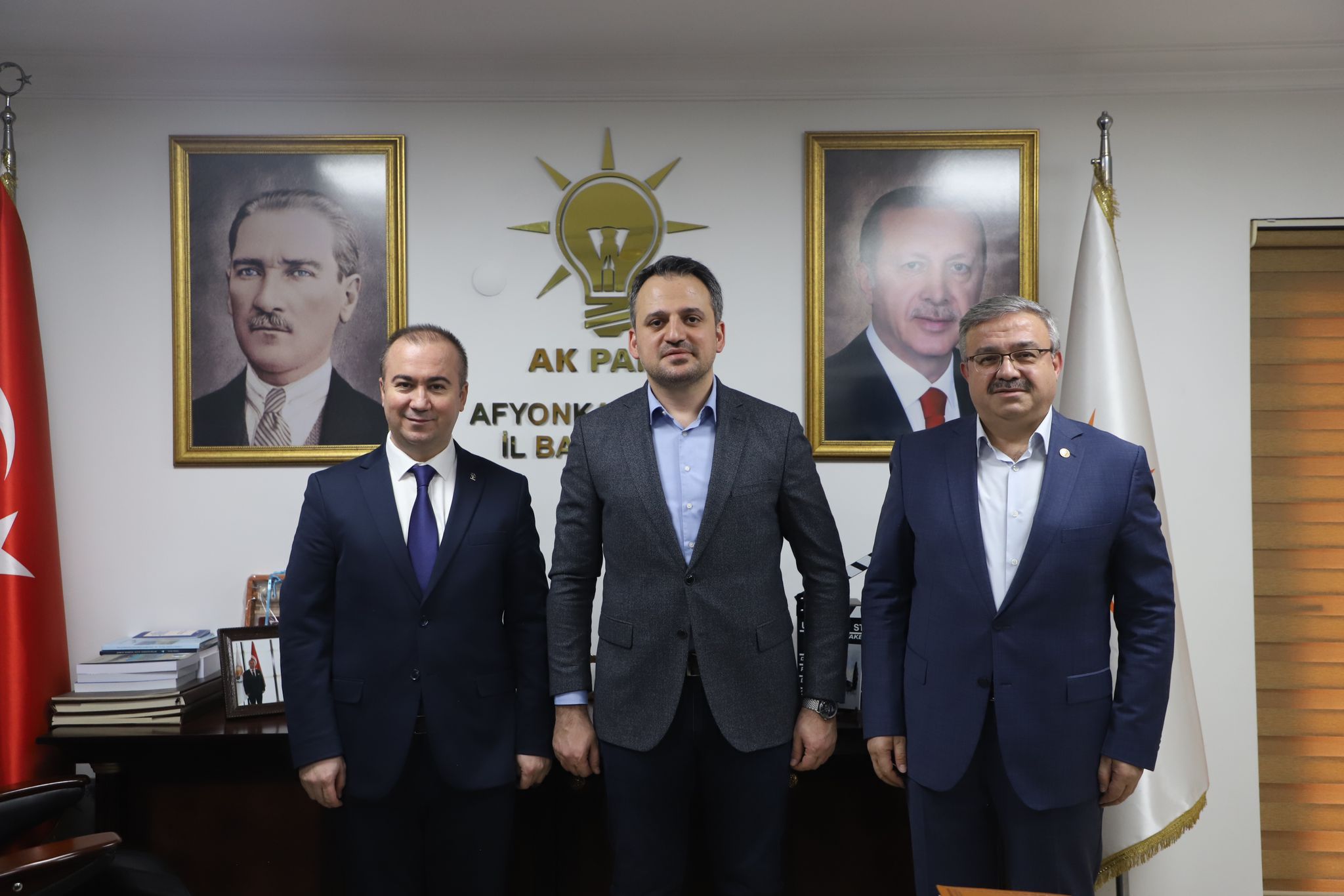 Bakan Yardımcısı Eminoğlu AK Parti İl Başkanlığını Ziyaret Etti