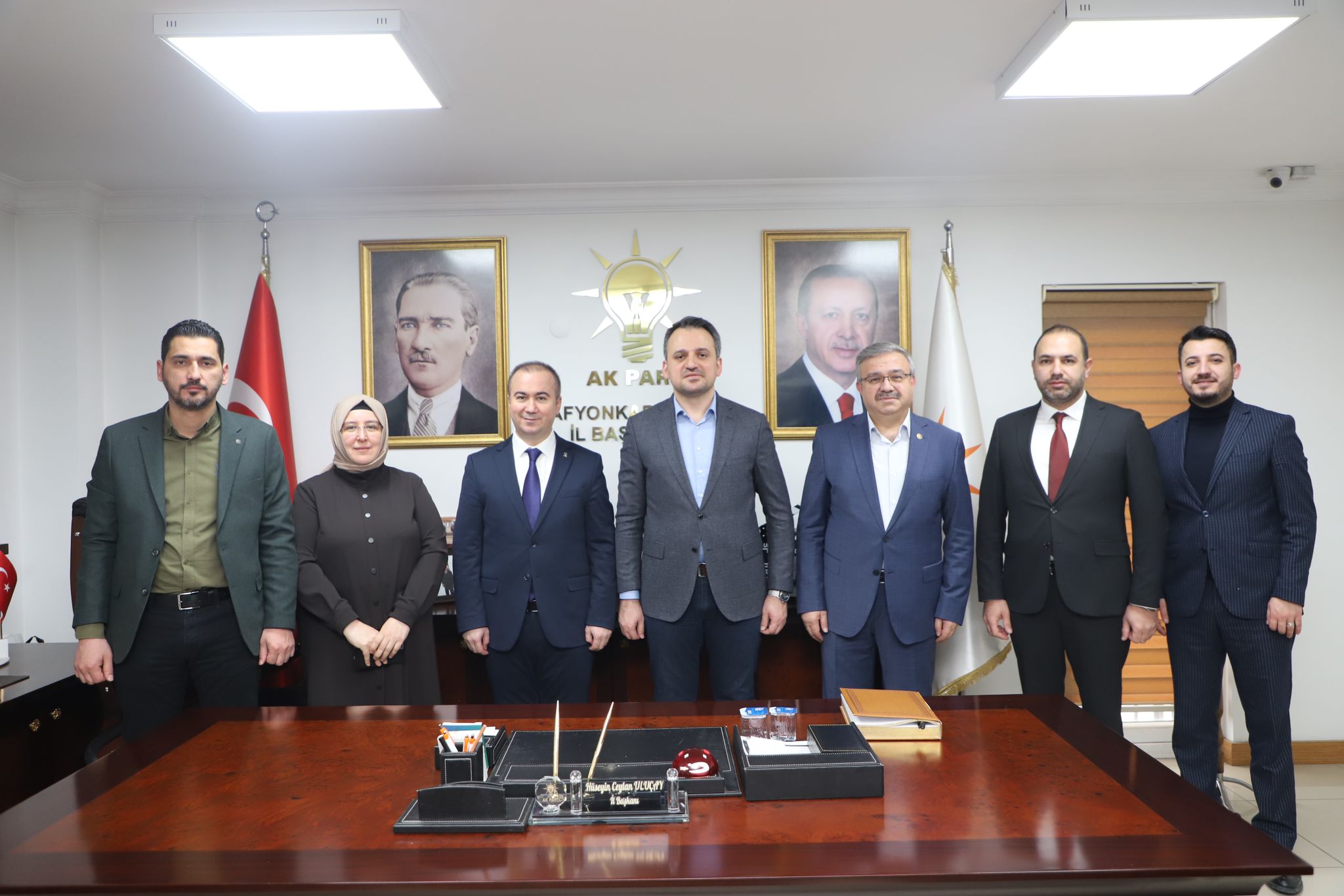 Bakan Yardımcısı Eminoğlu AK Parti İl Başkanlığını Ziyaret Etti