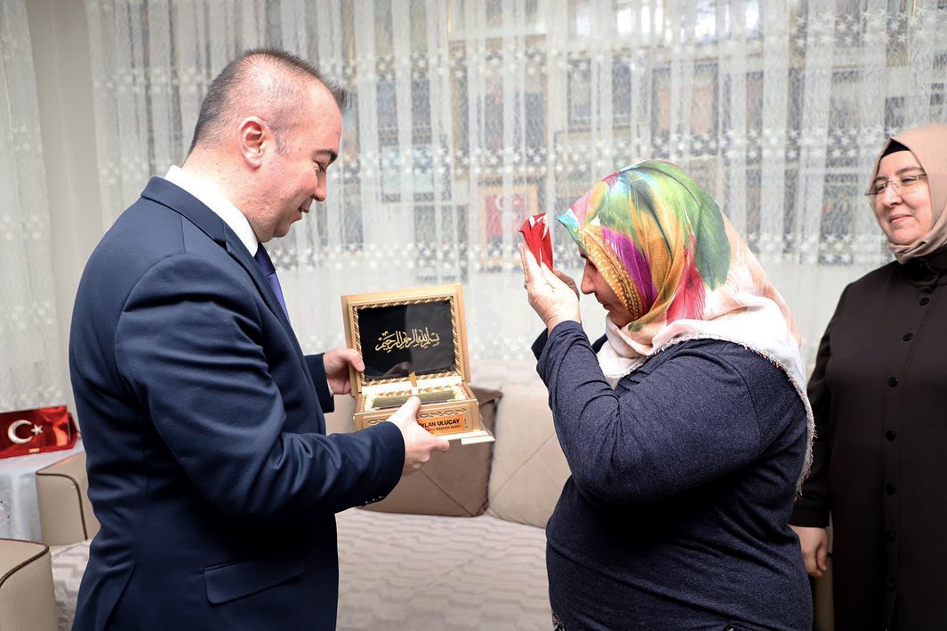 Hüseyin Ceylan Uluçay, Şehit Ailesini Ziyaret Etti