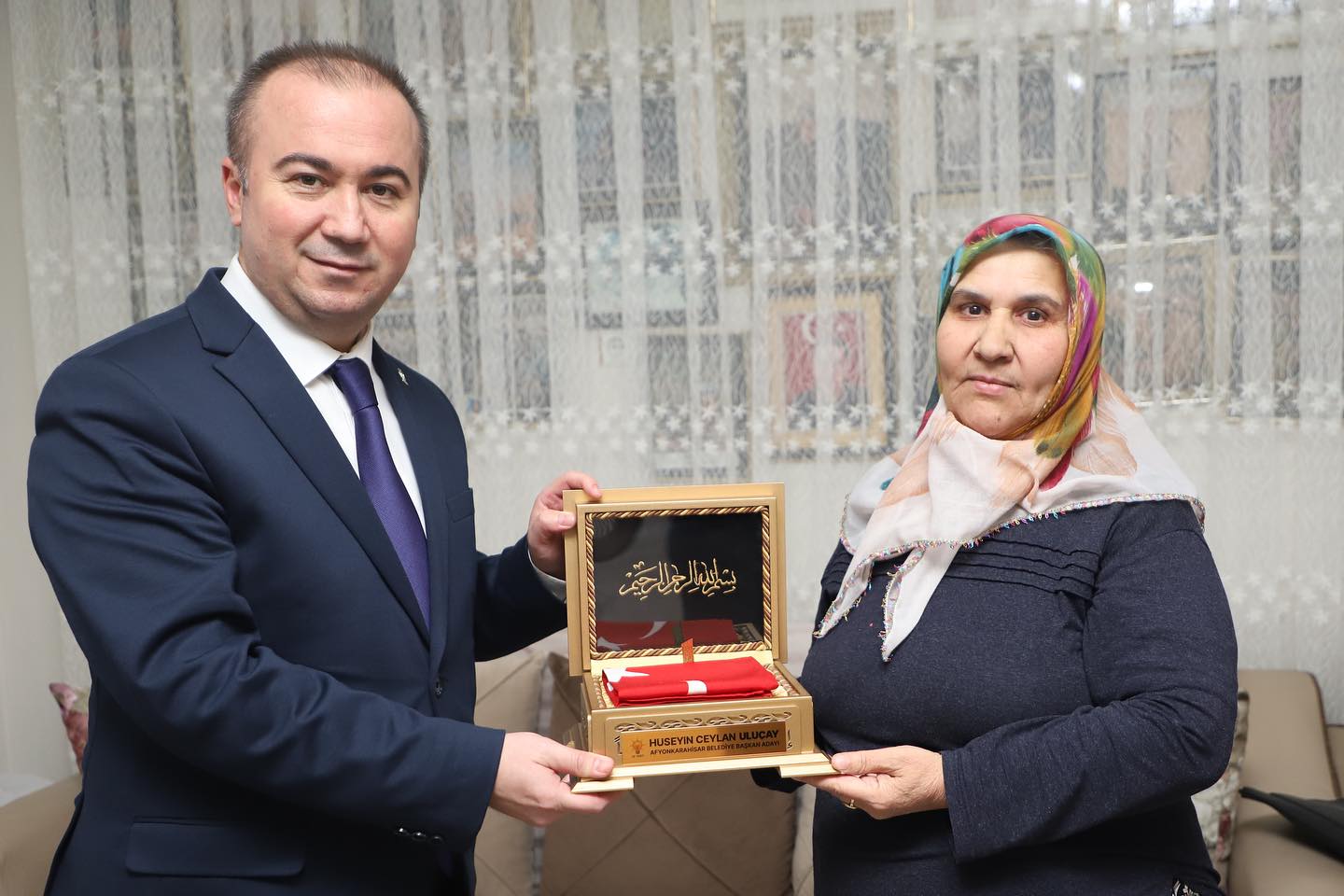 Hüseyin Ceylan Uluçay, Şehit Ailesini Ziyaret Etti