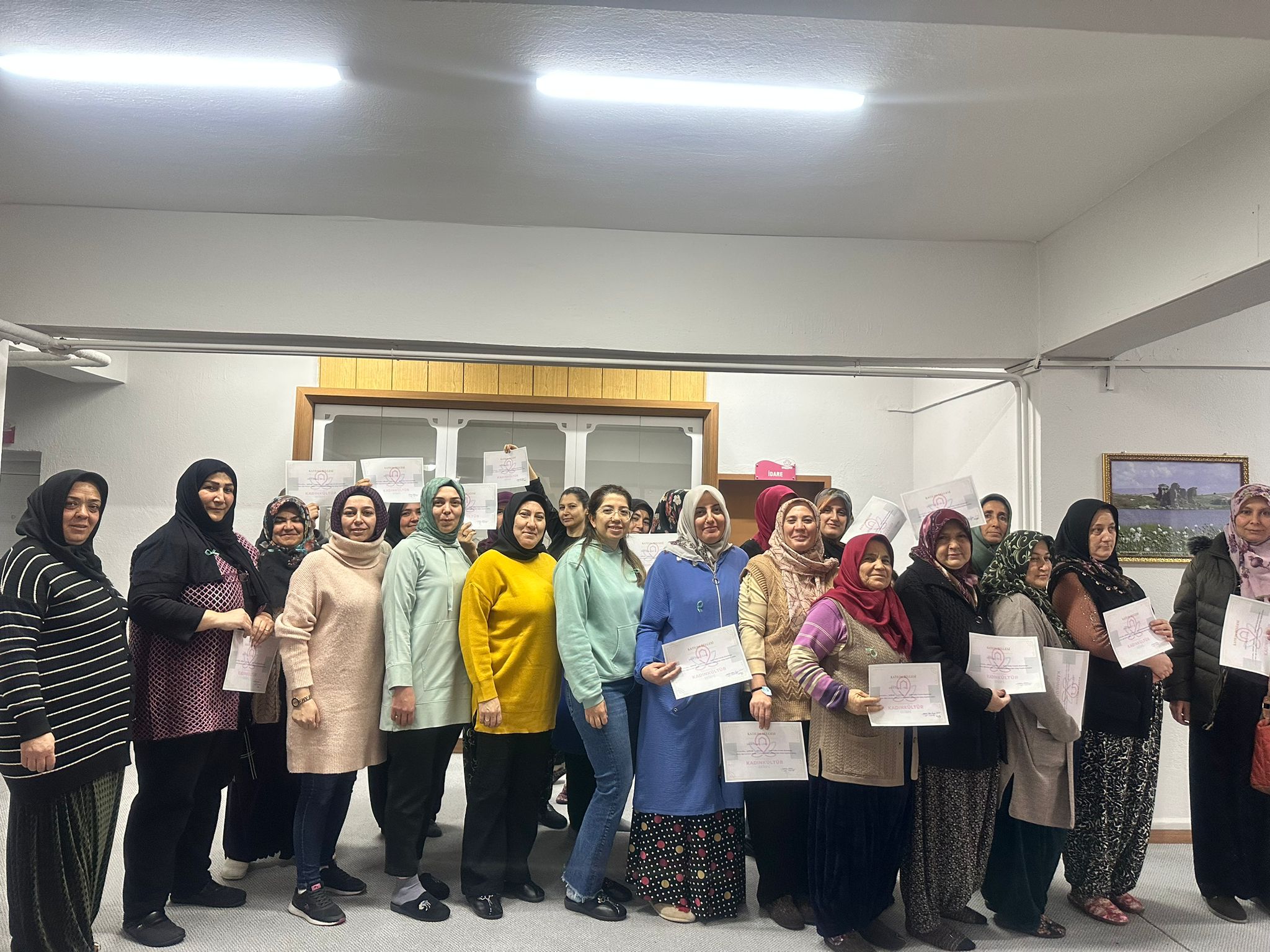 Kadın Kültür Evleri müdavimlerine serviks kanseri eğitimi