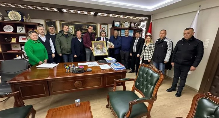 Başkan   Koyuncu’ya  Teşekkür  Ziyareti