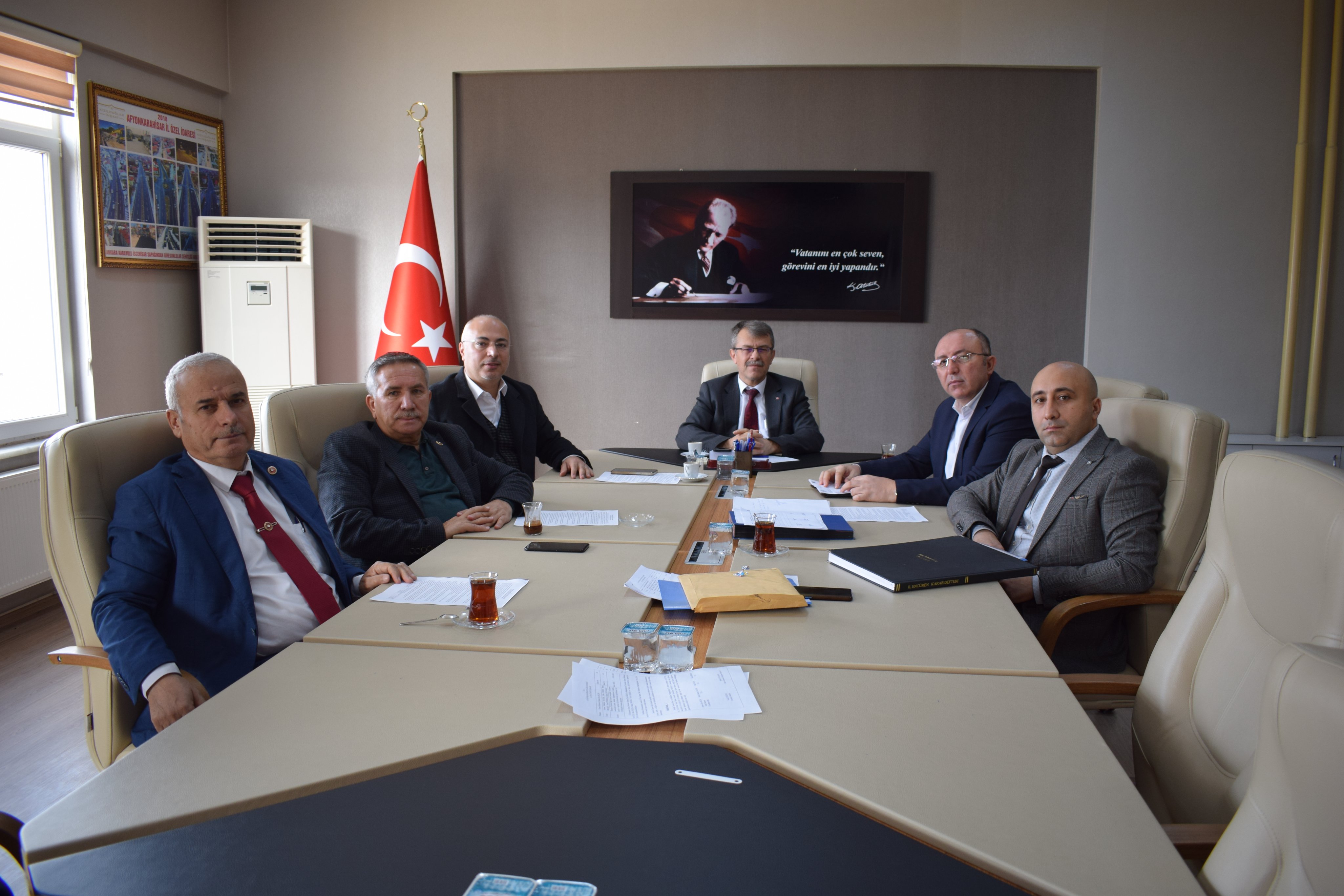 Encümenler Toplandı Başkanlığını Bilim Yaptı