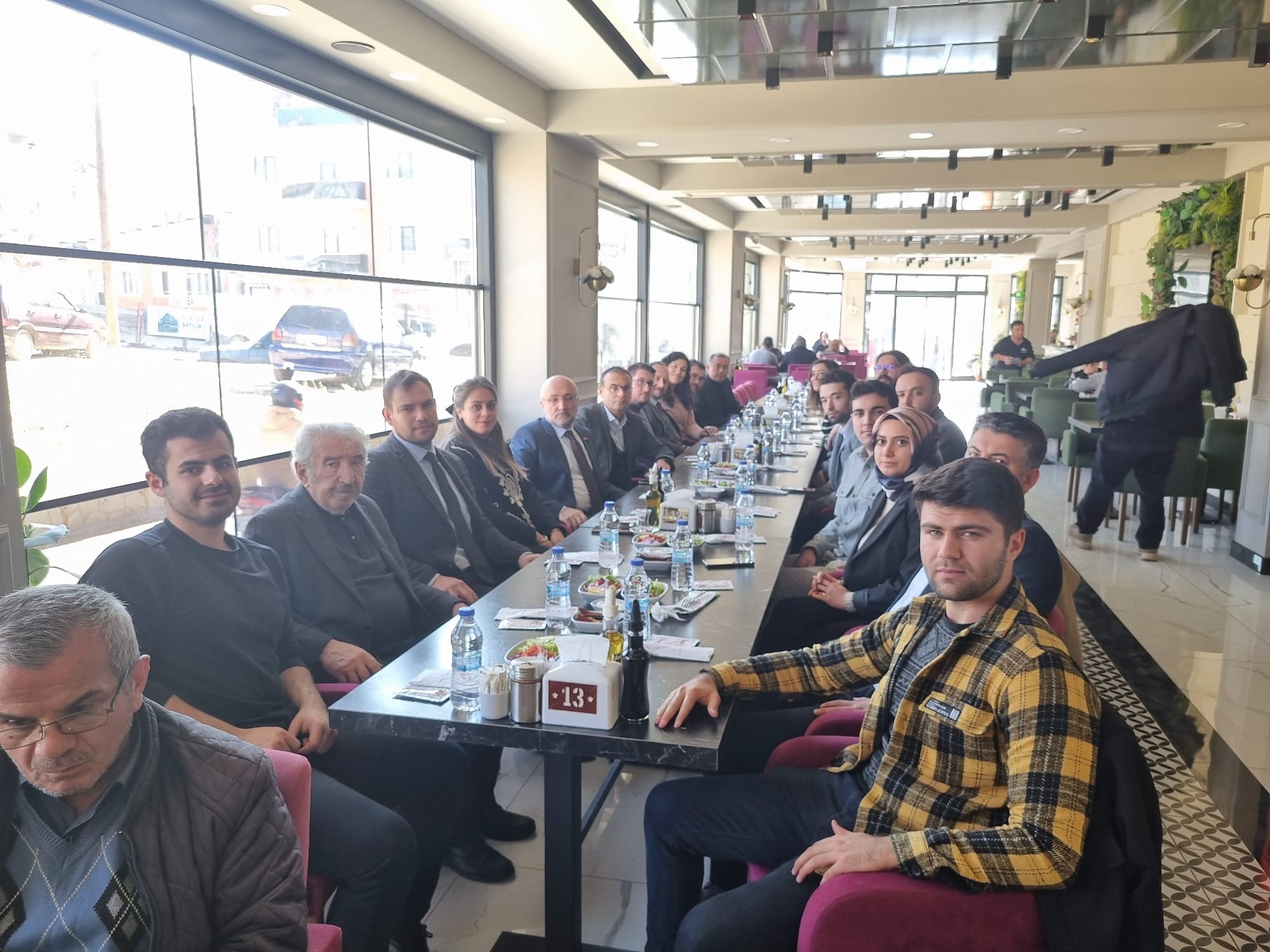 Başkan Şahin Dinar'da Meslektaşlarıyla Bir Araya Geldi