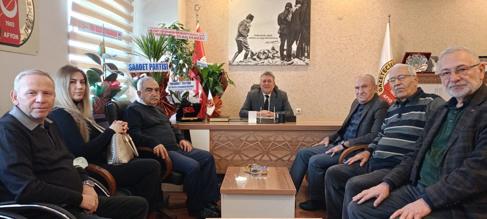 Başkan Akar'a Hayırlı Olsun Ziyaretleri Sürüyor