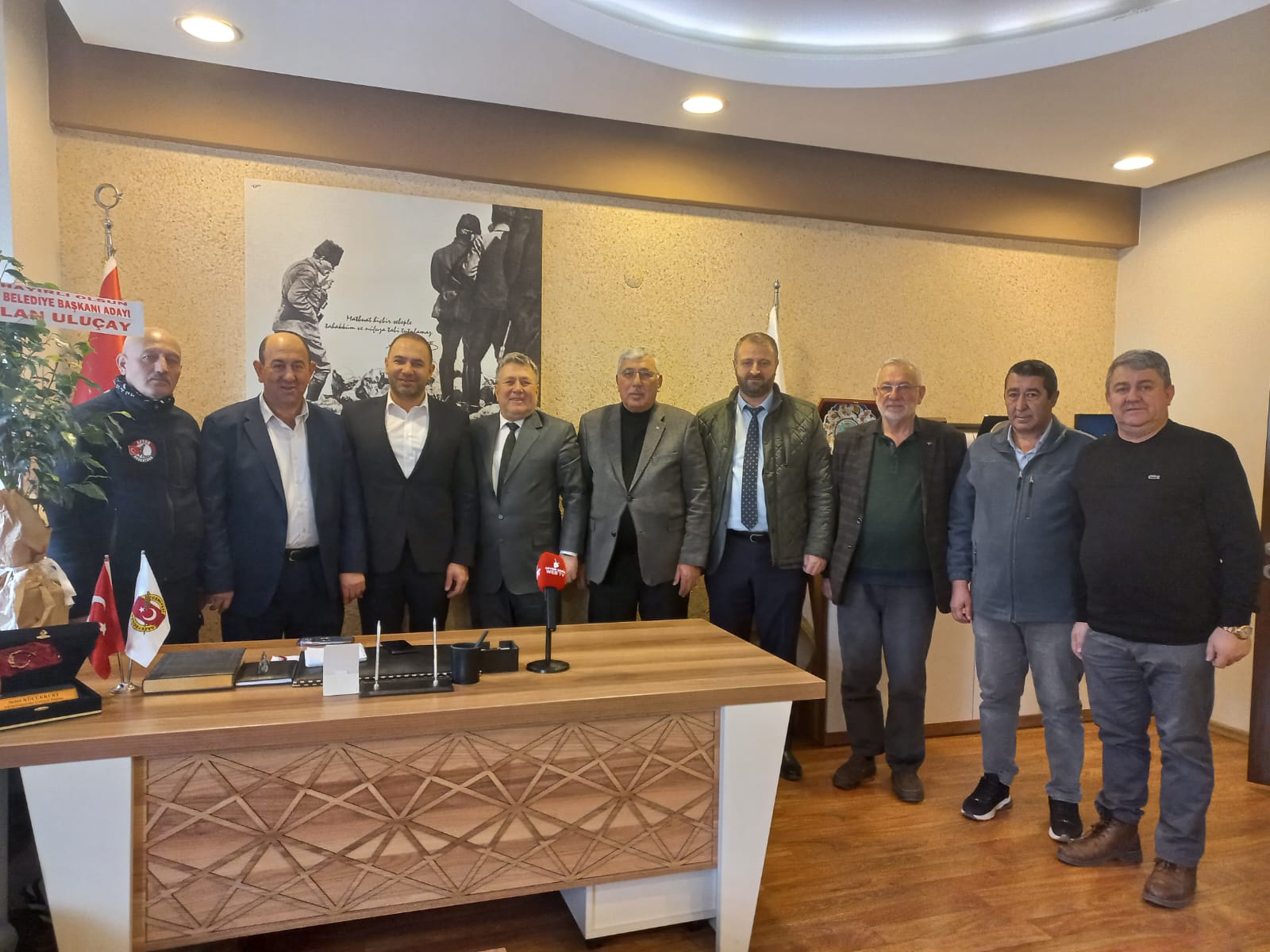 Başkan Akar'a Hayırlı Olsun Ziyaretleri Sürüyor