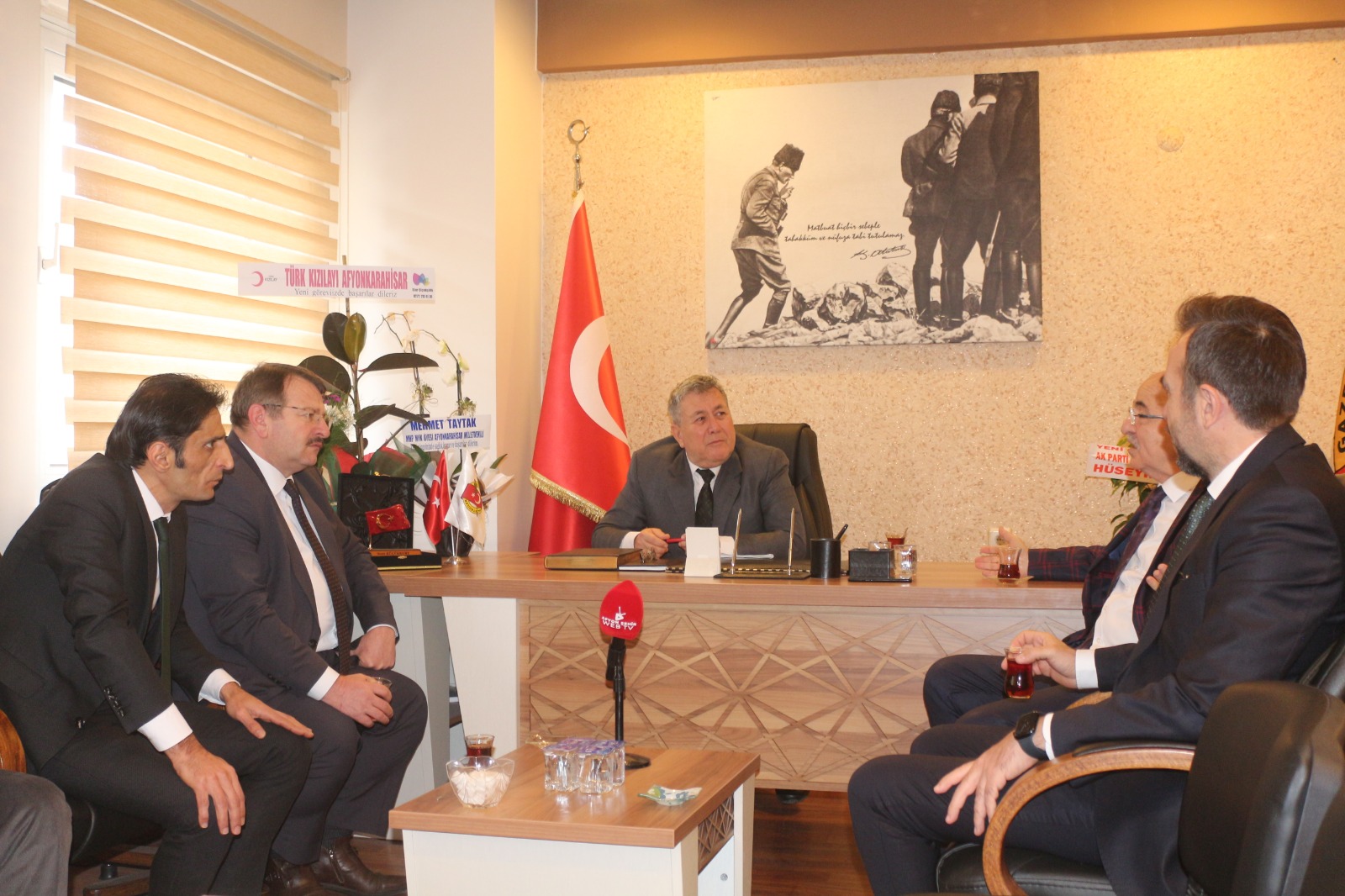 Başkan Akar'a Hayırlı Olsun Ziyaretleri Sürüyor