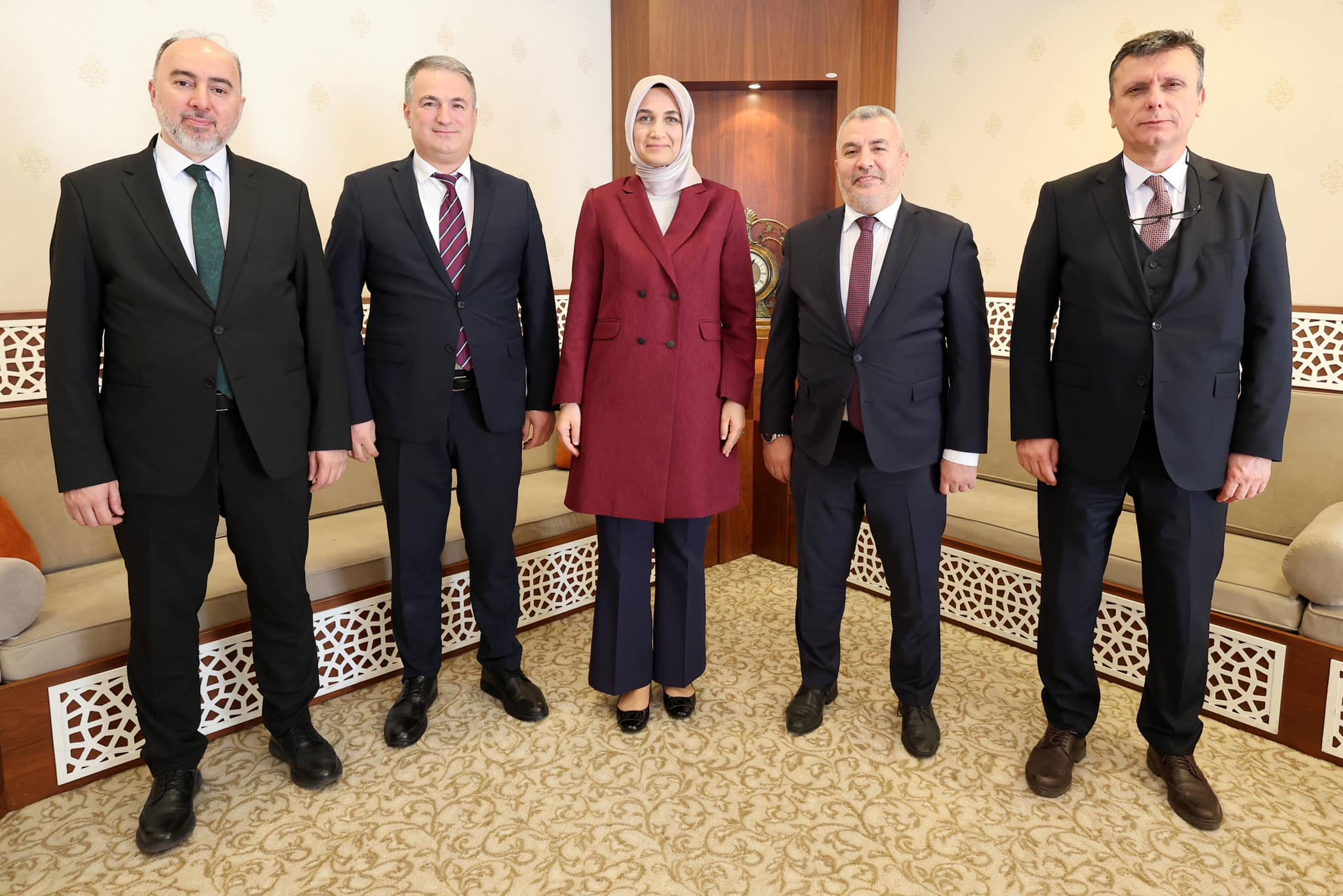 Vali Yiğitbaşı  ÖSYM Başkanı Ersoy'u Makamda Kabul Etti