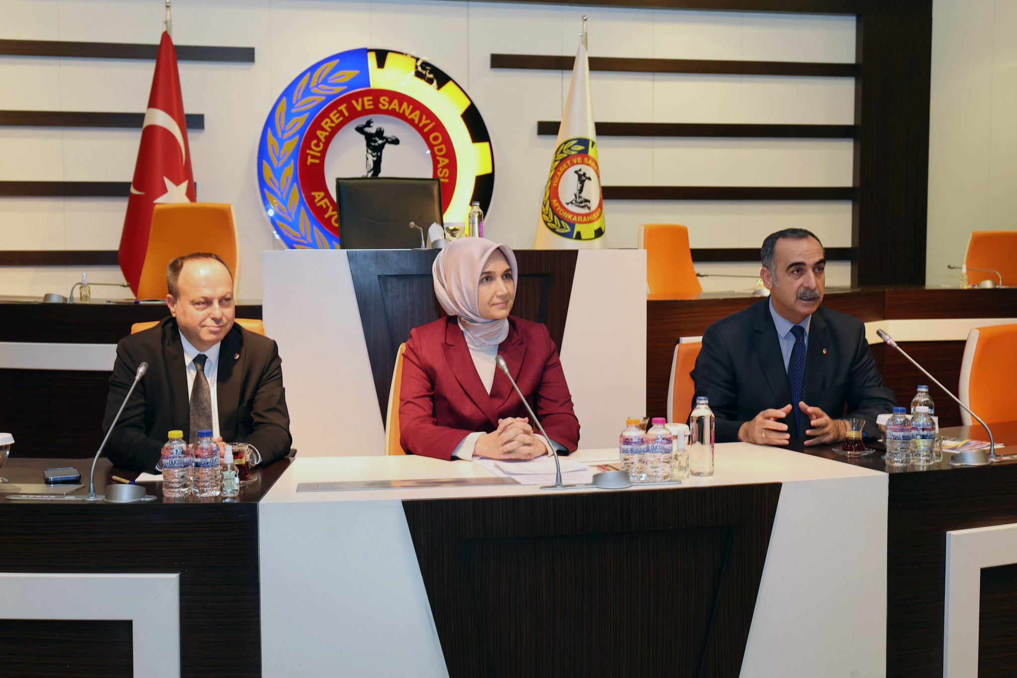 VALİ YİĞİTBAŞI, ATSO MECLİS TOPLANTISINA KATILDI