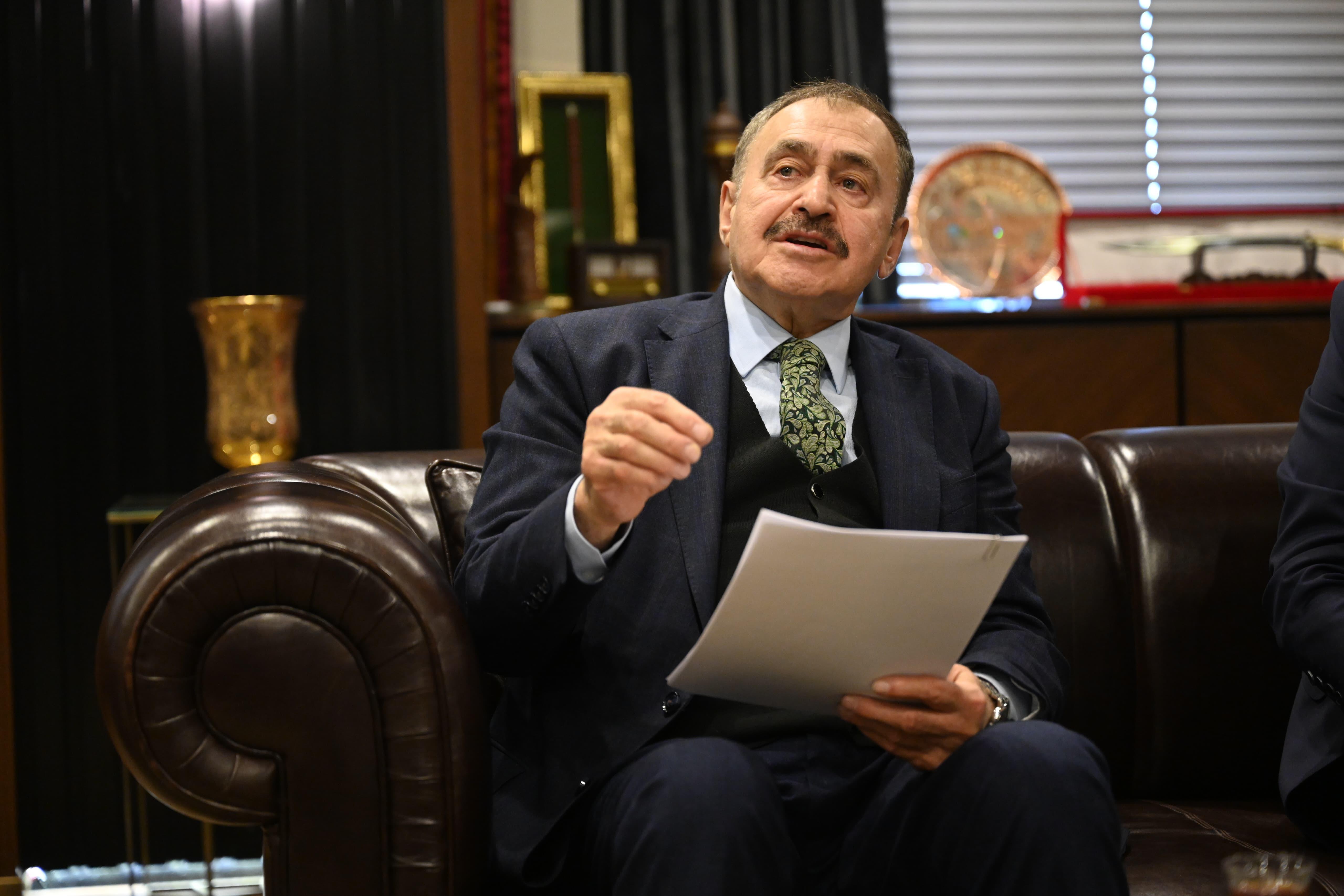 Afyonlu Eski Bakan Eroğlu Bursa'da Ziyaretlerini Sürdürdü