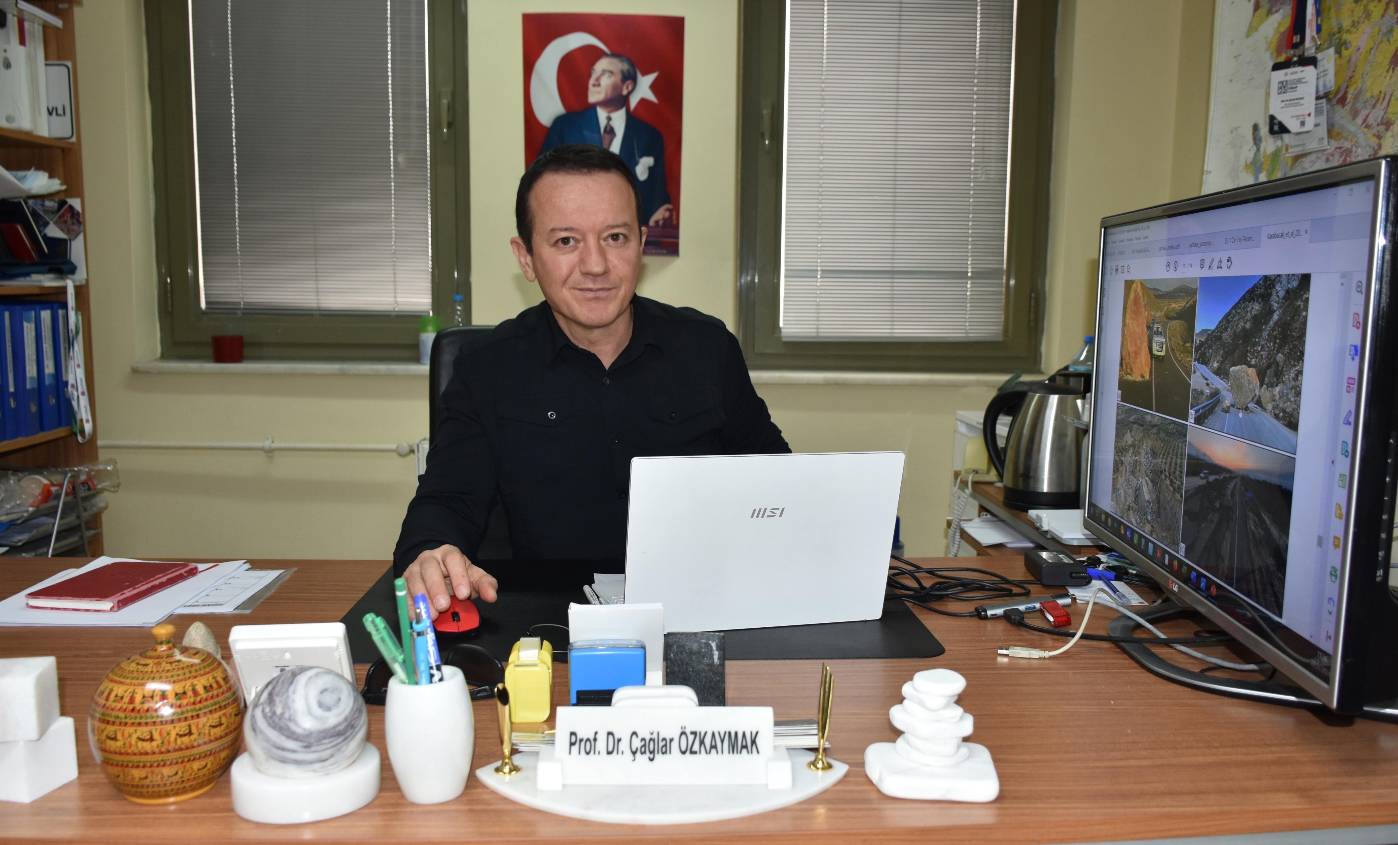 Prof. Dr. Çağlar Özkaymak:  "Araştırmaların Sonucunda, Bu Fayların Deprem Üretme Potansiyeline Yönelik Yeni Veriler Üreteceğiz"