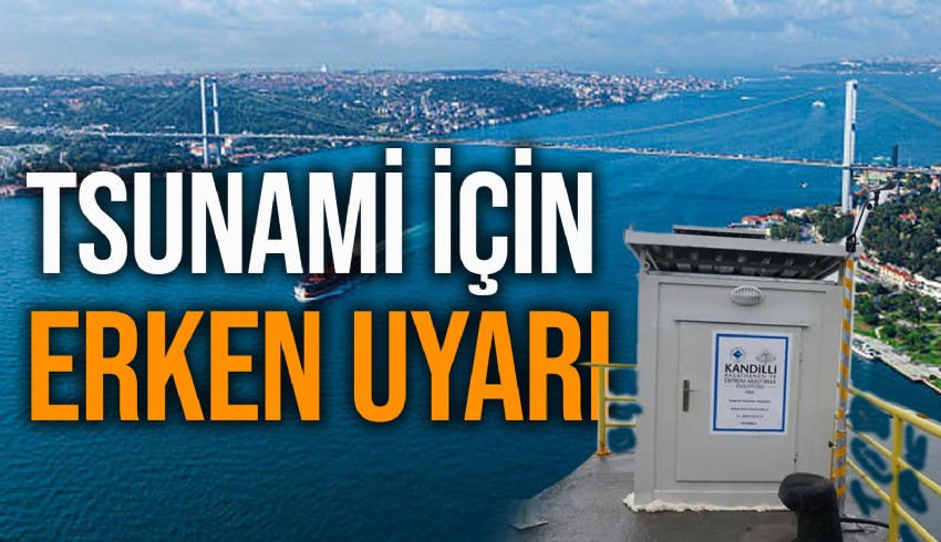 Tsunami için erken uyarı