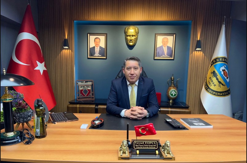 CHP'nin  Dinar Belediye Başkan Adayı Veysel Topçu oldu