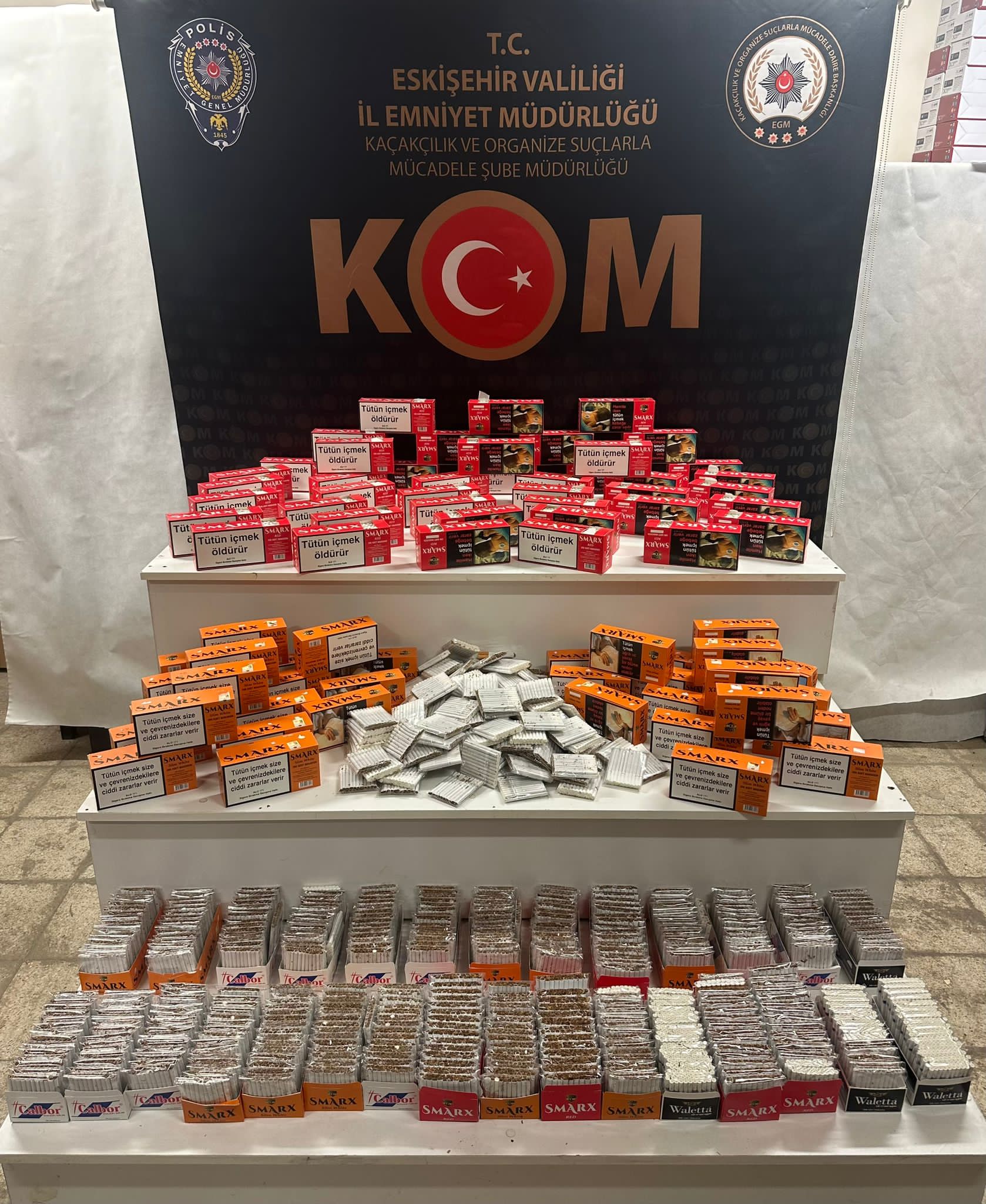 TÜTÜNCÜDE ARAMA YAPILDI