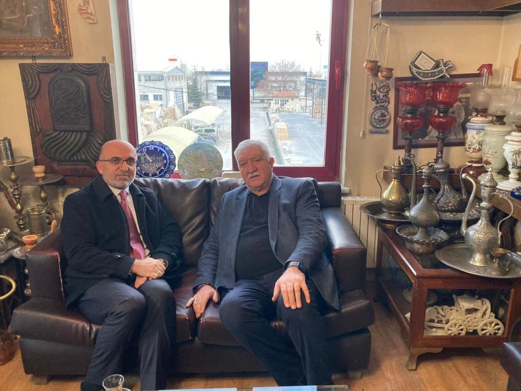 İMAMOĞLU,  ALİMOĞLU'NU ZİYARET ETTİ