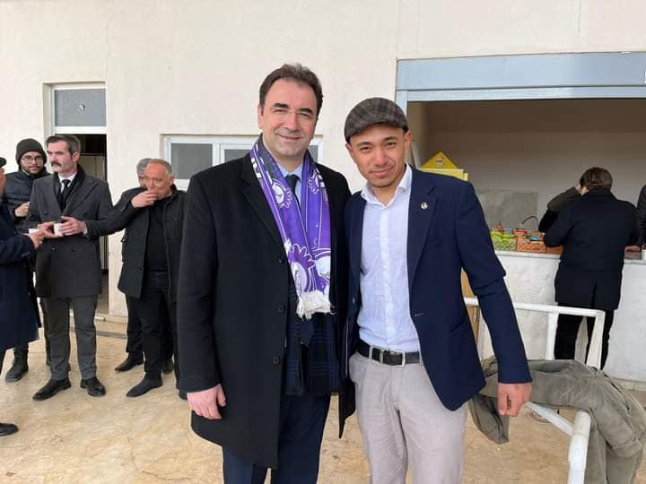 MHP Afyonkarahisar Belediye Başkan Adayı Sezer Küçükkurt, Hes İlaç Afyonspor'u Tribünden Destekledi
