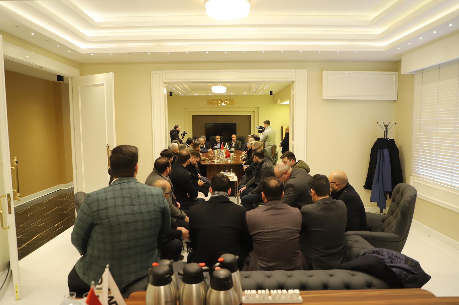 Başkan Adayı Uluçay ve AK Parti'den MUSİAD'a ziyaret 